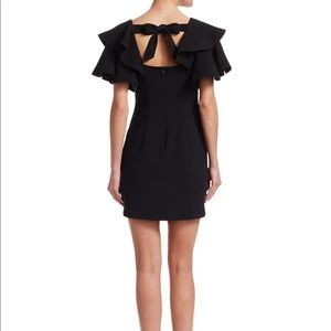 Cinq a Sept Black Mini Dress
